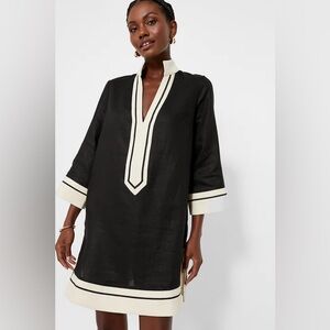TUCKERNUCK Black and Tan Collins Caftan